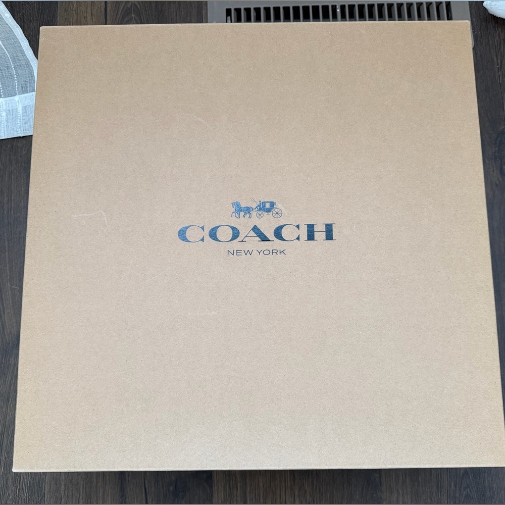 Coach Cream Leather Handbag